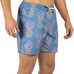NEW BN3TH agua volley 2n1 short in grande pineapple fade-fog
